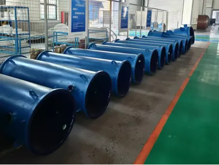 Columnas con revestimiento de vidrio