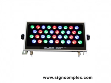 Luminaria para fachadas LED SC-FWW36-RGB