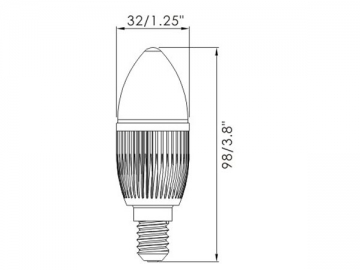 Bombillo LED  QP03 3W