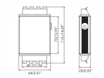 Amplificador LED LA-0RGB-D5-01