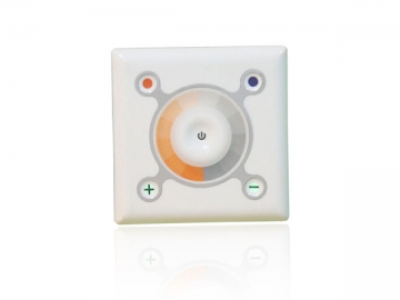 Control remoto de temperatura y brillo para panel de luces con intensidad variable LC-0RGBW-D5-05-C