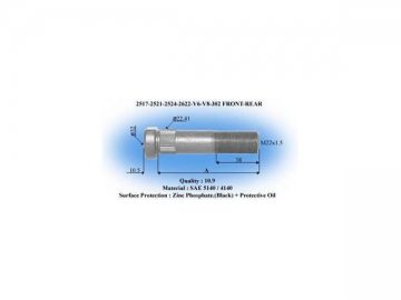 Tornillo de rueda para Mercedes