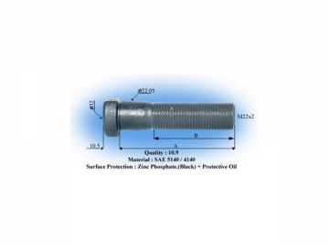 Tornillo de rueda para Mercedes