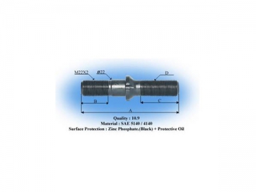 Tornillo de rueda para BPW