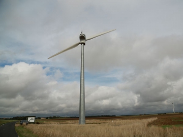 Poste para turbina eólica