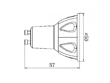 Foco LED NS-GU10-H3