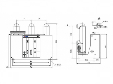 Interruptor de vacío <small>(Interruptor de alta tensión para interiores TZN1)</small>