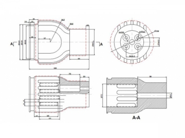 Conductor eléctrico <small>(Conductor eléctrico de contacto para interruptores)</small>