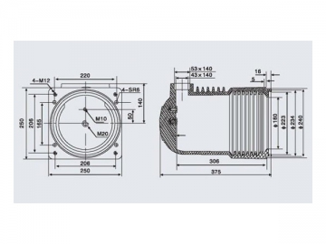 Aislador eléctrico <small>(Aisladores de contacto)</small>