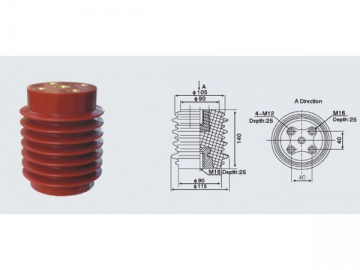 Aislador eléctrico <small>(Aisladores de alta tensión)</small>