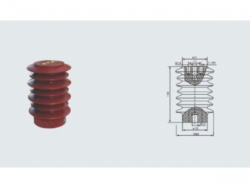 Aislador eléctrico <small>(Aisladores de apoyo)</small>