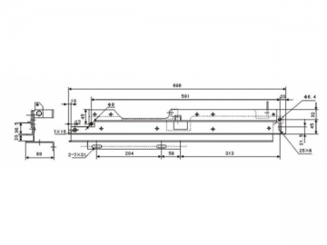 Sistema de enclavamiento <small>(Enclavamiento mecánico por carril guía)</small>