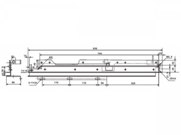 Sistema de enclavamiento <small>(Enclavamiento mecánico por carril guía)</small>