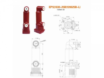 Polos encapsulados <small>(Polos encapsulados para sistemas de distribución de electricidad de 12kV)</small>