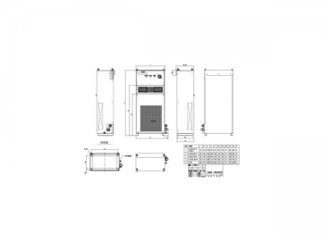 <strong>Aire acondicionado split de torre</strong> <small>(aire acondicionado para la industria siderúrgica)</small>