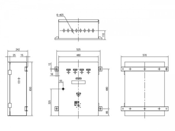 <strong>Panel de control eléctrico independiente</strong> (panel de control para aire acondicionado para operaciones industriales a altas temperaturas