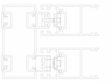 Picaportes PH, soluciones para puertas correderas de 2 hojas