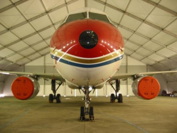 Estructura de acero <br/><small>(Hangar)</small>