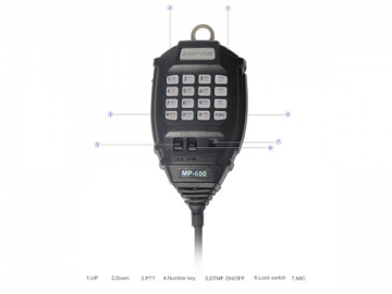 Transmisor móvil UHF/VHF MP600