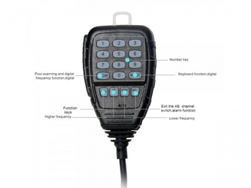 Transmisor móvil miniatura 136-174/400-480MHz MP300