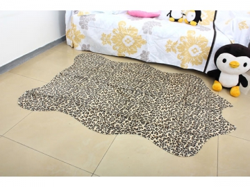 Alfombra con estampado animal