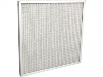 Filtro de panel <br/><small>(malla metálica)</small>