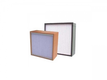 Filtro HEPA <br/><small>(filtro HEPA con separador)</small>