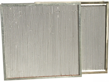 Filtro HEPA <br/><small>(filtro de alta temperatura)</small>