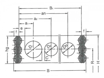 <strong>Cadena portacables</strong> de acero