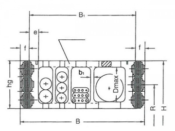 <strong>Cadena portacables</strong> de acero