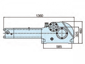 Bomba de agua de ultra alta presión <span>130TJ3</span>