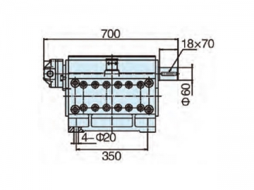 Bomba de agua de ultra alta presión <span>130TJ3</span>