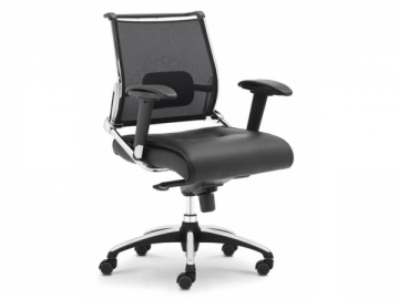 <strong>Silla de dirección</strong> con asiento acolchado grueso