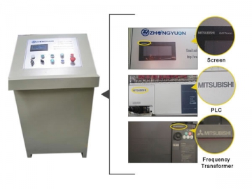 Máquina perfiladora de paneles para estantes / Máquina para fabricar paneles para estantes