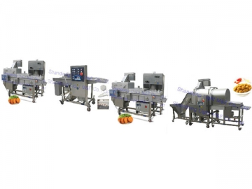 Linea de produccion automatica de filete de pollo, Receta original, Extra crujiente