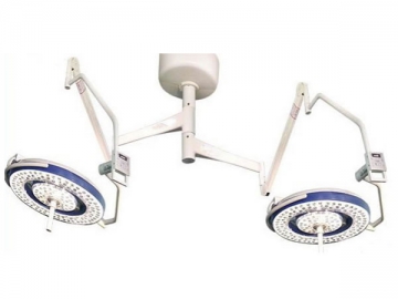 Lámpara quirúrgica LED de doble cúpula para montaje en techo RC-LED760/760