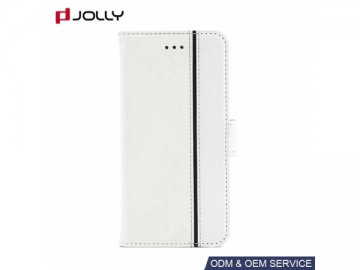 Funda flip cover con hebilla magnética para iPhone 8