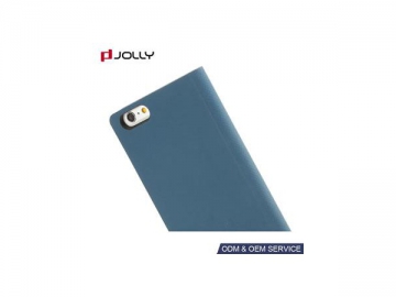 Funda libro resistente al polvo para iPhone 6